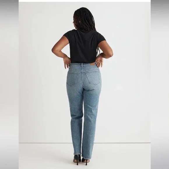 Madewell High-Rise Straight Leg Women’s Jeans - Picture 4 of 7